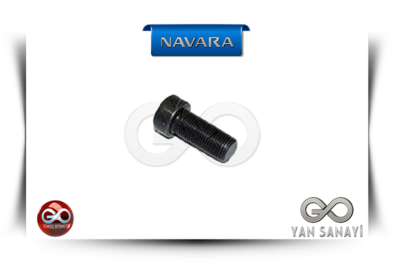 12315-8H301<br>VOLANT MONTAJ CİVATASI<br>NAVARA-D40-YD25DDTI-2500 cc DİZEL - Gümüş Otomotiv