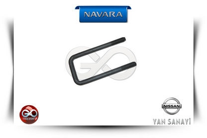 Arka makas montaj braketi: siyah U-braket, Nissan YAN SANAYİ