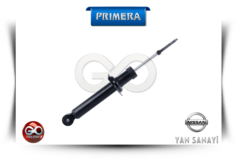 56210-AV725<br>ARKA AMORTİSÖR<br>PRIMERA>>P12E >>QG16DE>>1600 cc >>BENZİNLİ - Gümüş Otomotiv