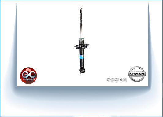 56210-BM425<br>ARKA AMORTİSÖR = SAĞ=SOL<br>ALMERA = N16E = QG15DE = 1500 cc = BENZİNLİ - Gümüş Otomotiv