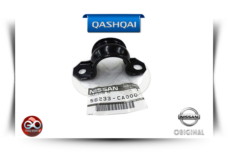 56233-CA000 <br>ARKA VİRAJ DEMİR BAĞLANTI BRAKETİ <br>QASHQAI-J10E - Gümüş Otomotiv