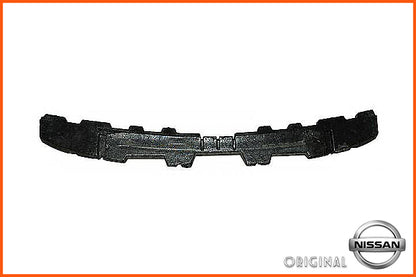 62090-BR01A siyah tampon alt kaplama, orta gri metal parça, Nissan Original amblemi