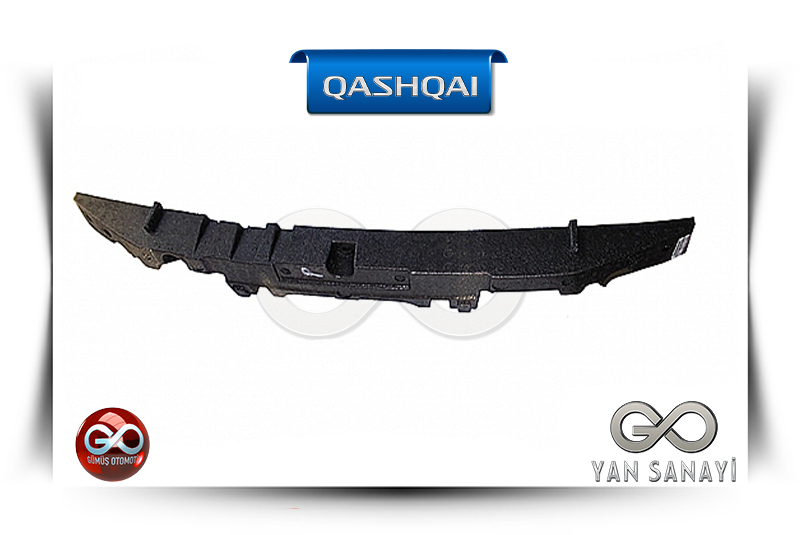 62090-JD000 <br>ÖN TAMPON DARBE EMİCİ  "ÜST - 1. VERSİYON"<br>QASHQAI-J10E - Gümüş Otomotiv