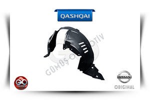 63841-BR00A <br>ÖN ÇAMURLUK DAVLUMBAZI>>SOL>>2.VRSYN<br>QASHQAI>>J10E>>K9K>>1500TD cc>>DİZEL QASHQAI>>J10E>>HR16DE>>1600 cc>>BENZİNLİ QASHQAI>>J10E>>MR20DE>>2000 cc>>BENZİNLİ