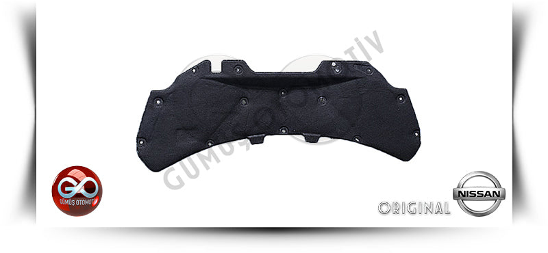65840-4EA0A<br>MOTOR KAPUT İZOLATÖRÜ<br>QASHQAI = J11E = K9K = 1500 cc = DİZEL - Gümüş Otomotiv