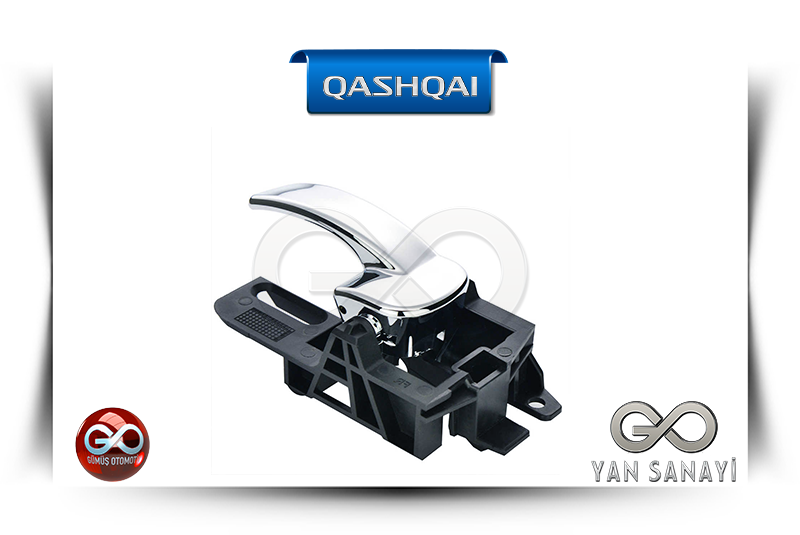 80670-JD000<br>KAPI İÇ AÇMA KOLU "SAĞ"<br>QASHQAI-J10E - Gümüş Otomotiv