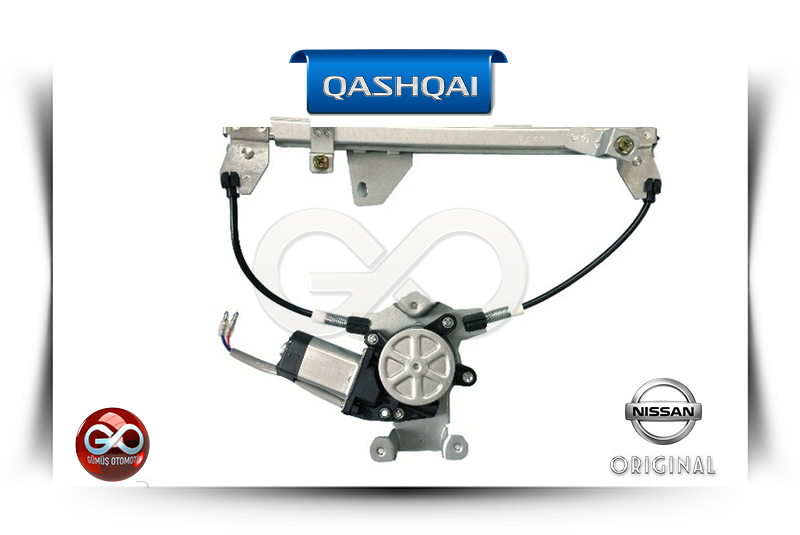 80770-JD00A <br>ÖN KAPI CAM KRİKOSU "SAĞ"<br>QASHQAI - J10E - Gümüş Otomotiv