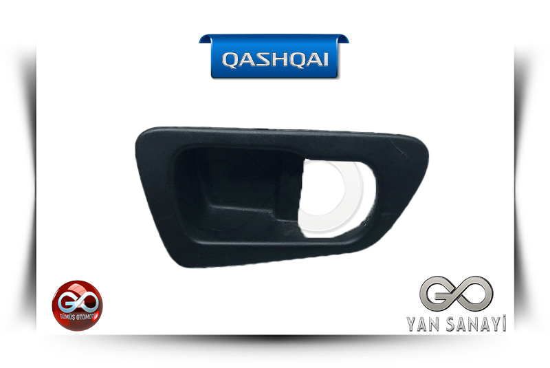 82682-JD00A <br>ARKA KAPI İÇ TUTMA KOLU "SAĞ"<br>QASHQAI-J10E - Gümüş Otomotiv