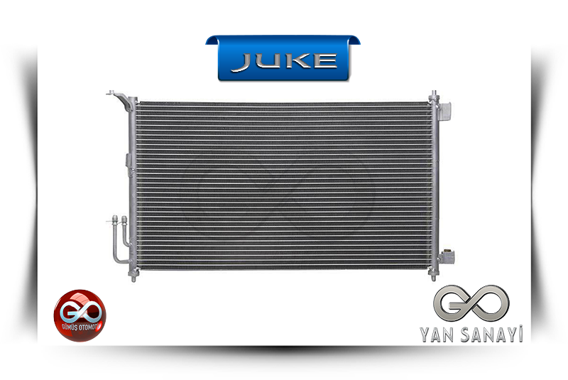 92100-1FEB0B<br>KLİMA RADYATÖRÜ<br>JUKE-F15E-K9K-1500 cc DİZEL - Gümüş Otomotiv