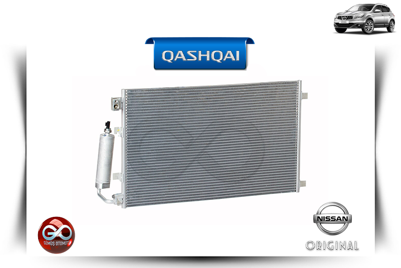 92100-JD200<br> KLİMA RADYATÖRÜ<br> QASHQAI - J10E - MR20DE - 2000 cc DİZEL - Gümüş Otomotiv