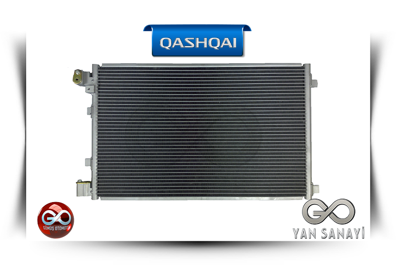 92100-JD500<br>KLİMA RADYATÖRÜ<br>QASHQAI-J10E-K9K-1500 cc DİZEL - Gümüş Otomotiv