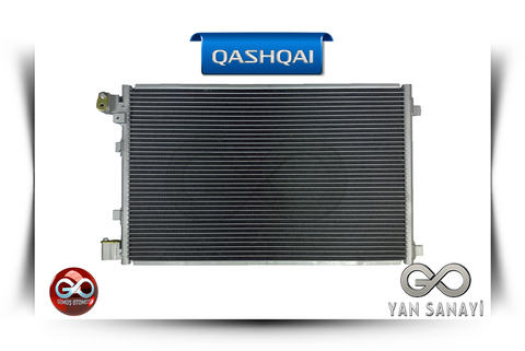 92100-JD500<br>KLİMA RADYATÖRÜ<br>QASHQAI-J10E-K9K-1500 cc DİZEL - Gümüş Otomotiv