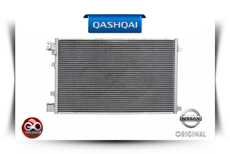 92100-JD500<br>KLİMA RADYATÖRÜ<br>QASHQAI-J10E-K9K-1500 cc DİZEL - Gümüş Otomotiv