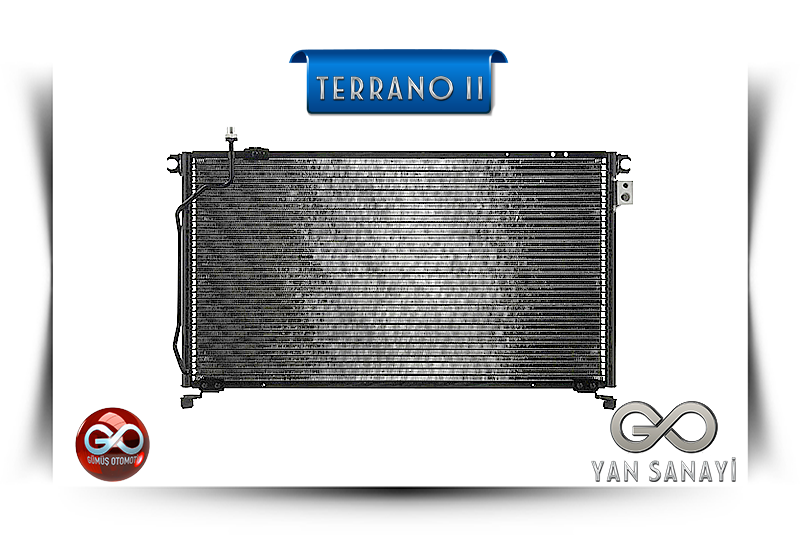 92110-0F060 <br>KLİMA RADYATÖRÜ <br> TERRANO II | R20 | TD27TI | 2700 CC TURBO DİZEL - Gümüş Otomotiv