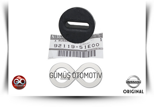 92119-51E00<br>KLİMA RADYATÖRÜ ALT TAKOZU <br>MAXIMA = A32 = VQ20DE = 2000 cc = BENZİNLİ