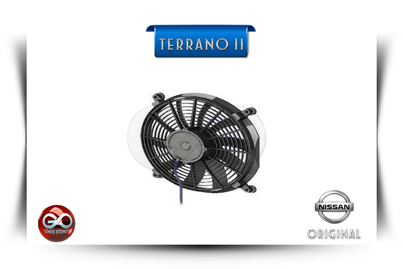 92120-0F110 <br>KLİMA RADYATÖR FAN<br> TERRANO II | R20 | TD27TI | 2700 CC TURBO DİZEL - Gümüş Otomotiv