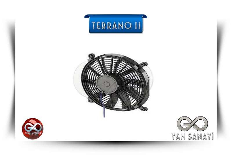 92120-0F110 <br>KLİMA RADYATÖR FAN<br> TERRANO II | R20 | TD27TI | 2700 CC TURBO DİZEL - Gümüş Otomotiv