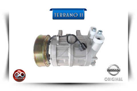 92600-0F000 <br>KLİMA KOMPRESÖRÜ <br> TERRANO II | R20 | TD27TI | 2700 CC TURBO DİZEL - Gümüş Otomotiv