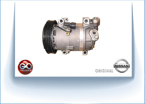 92600-9F500<br>KOMPLE KLİMA KOMPRESÖRÜ<br>ALMERA = N16E = QG15DE = 1500 cc = BENZİNLİ - Gümüş Otomotiv