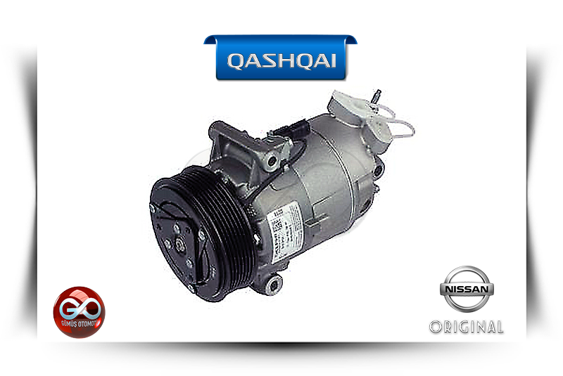 92600-1DB0A<br> KOMPLE KLİMA KOMPRESÖRÜ<br> QASHQAI - J10E - MR20DE - 2000 cc DİZEL - Gümüş Otomotiv