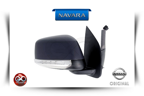 96301-4X10A<br>DIŞ DİKİZ AYNA "ELEKTRİKLİ-SİNYALLİ" SAĞ<br>NAVARA-D40-YD25DDTI-2500 cc DİZEL - Gümüş Otomotiv