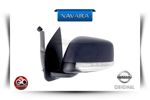 96302-4X10A<br>DIŞ DİKİZ AYNA "ELEKTRİKLİ-SİNYALLİ" SOL<br>NAVARA-D40-YD25DDTI-2500 cc DİZEL - Gümüş Otomotiv