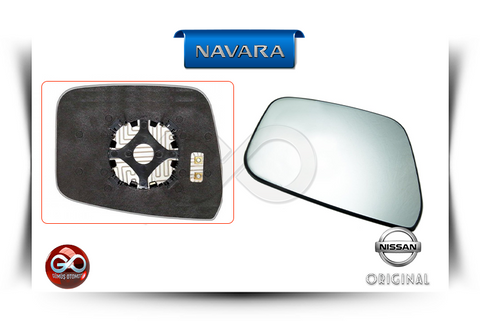 96366-4X00A<br>DIŞ DİKİZ AYNA CAMI "ELEKTRİKLİ-SİNYALLİ" SOL<br>NAVARA-D40-YD25DDTI-2500 cc DİZEL - Gümüş Otomotiv