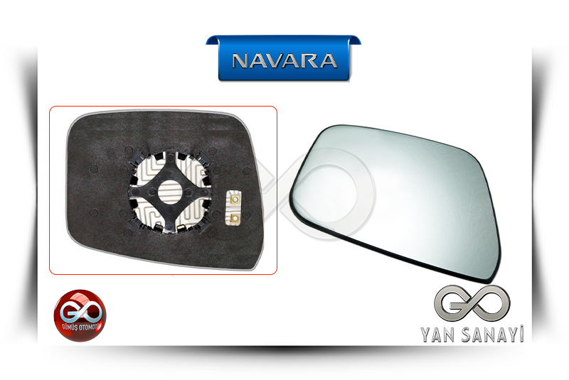 96366-4X00A<br>DIŞ DİKİZ AYNA CAMI 