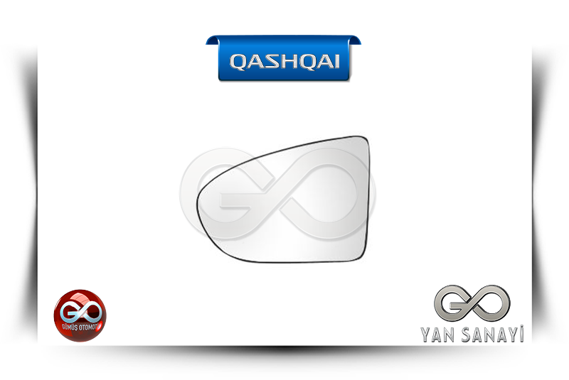 96366-JD01A<br>DIŞ DİKİZ AYNA CAMI 