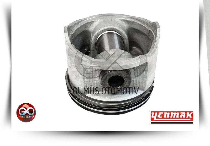 A2010-VK600<br>PİSTON+SEGMAN >>SET >>STD >>TAKIM<br>PICK UP >>ND22 >>YD25DDTI >>2500 cc  DİZEL - Gümüş Otomotiv