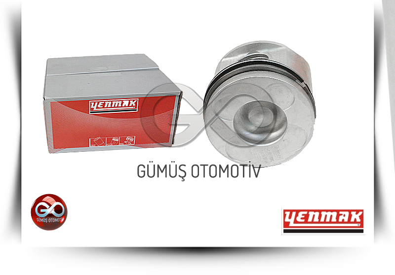 A2010-VK600<br>PİSTON+SEGMAN >>SET >>STD >>TAKIM<br>PICK UP >>ND22 >>YD25DDTI >>2500 cc  DİZEL - Gümüş Otomotiv