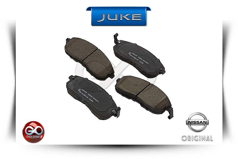 D1060-1KA1A<br>ÖN FREN BALATASI<br>JUKE = F15E = K9K = 1500 cc = DİZEL - Gümüş Otomotiv