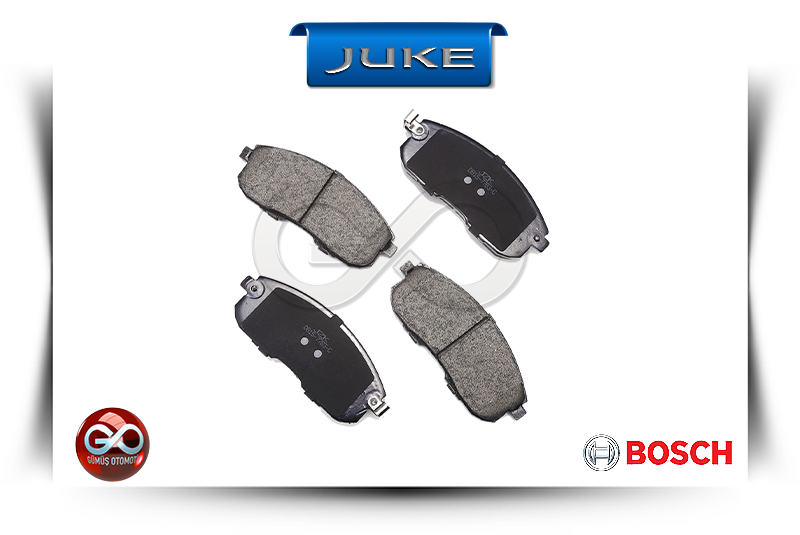 D1060-1KA1A<br>ÖN FREN BALATASI<br>JUKE = F15E = K9K = 1500 cc = DİZEL - Gümüş Otomotiv