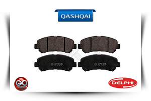 D1060-JD00A <br>ÖN FREN BALATASI>>TAKIM<br>QASHQAI>>J10E>>K9K>>1500TD cc>>DİZEL<br>QASHQAI>>J10E>>HR16DE>>1600 cc>>BENZİNLİ<br>QASHQAI>>J10E>>MR20DE>>2000 cc>>BENZİNLİ
