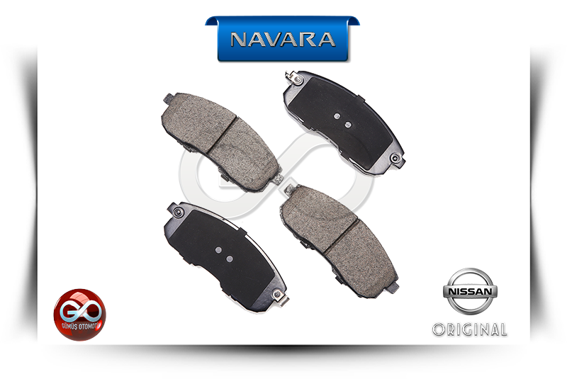 D1MFM-4KJ1J<br>ÖN FREN BALATALARI<br>NAVARA>>D23 >>YS23>>2300 cc >>DİZEL - Gümüş Otomotiv