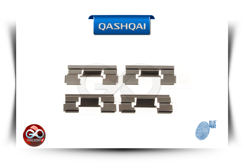 D1080-JE00A <br>ÖN FREN BALATA SAÇLARI "TAKIM"<br>QASHQAI | J10E - Gümüş Otomotiv