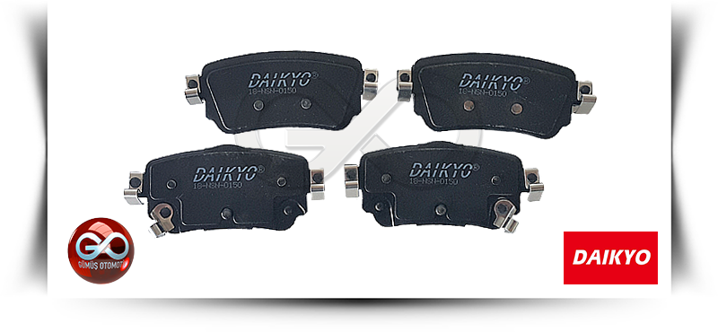 41060-9C526 <br>ÖN FREN BALATALARI<br>TERRANO >>II>>KA24E >>2400 cc >>BENZİNLİ - Gümüş Otomotiv