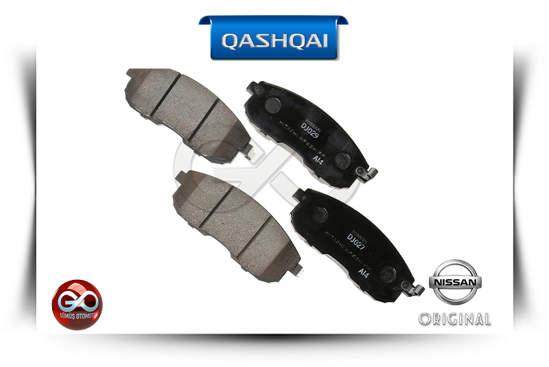 D4060-4EA0A<br>ARKA FREN BALATALARI<br>QASHQAI = J11E =  K9K = 1500 cc =  DİZEL - Gümüş Otomotiv