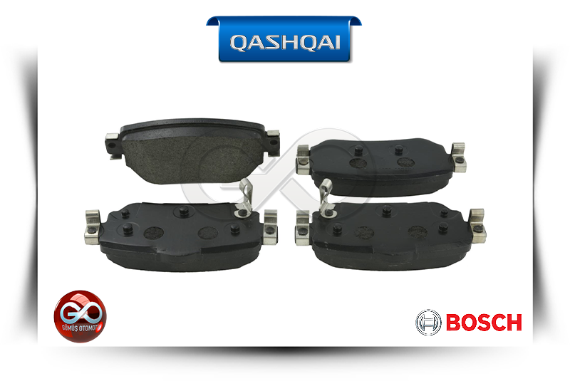 D4060-4EA0A<br>ARKA FREN BALATALARI<br>QASHQAI = J11E =  K9K = 1500 cc =  DİZEL - Gümüş Otomotiv