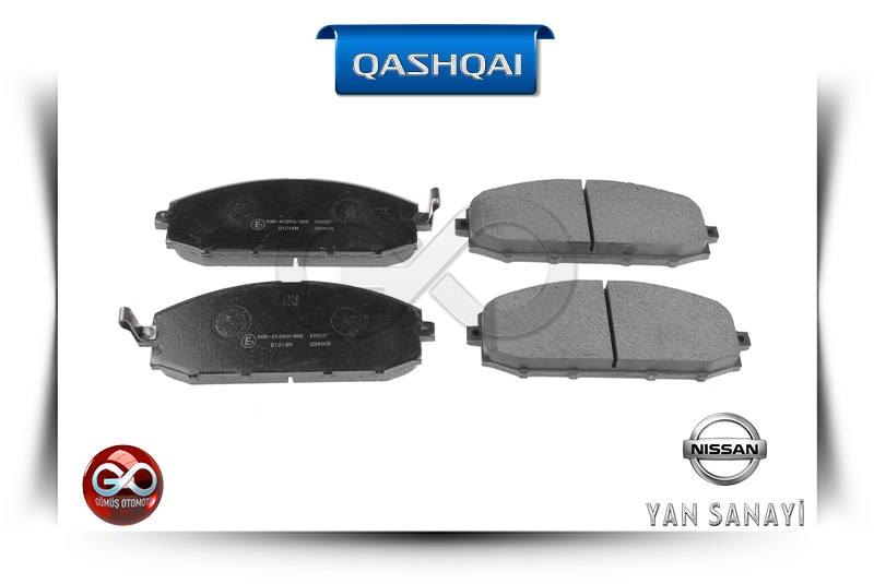 D4060-4EA0A<br>ARKA FREN BALATALARI<br>QASHQAI = J11E =  K9K = 1500 cc =  DİZEL - Gümüş Otomotiv