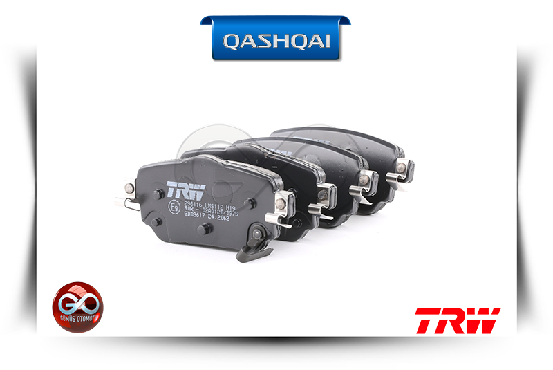 D4060-4EA0A<br>ARKA FREN BALATALARI<br>QASHQAI = J11E =  K9K = 1500 cc =  DİZEL - Gümüş Otomotiv