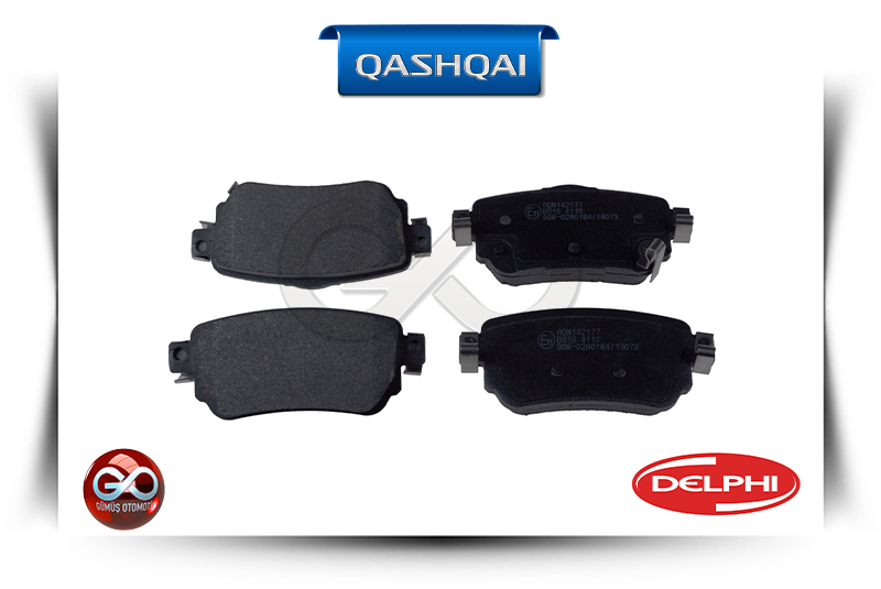 D4060-4EA0A<br>ARKA FREN BALATALARI<br>QASHQAI = J11E =  K9K = 1500 cc =  DİZEL - Gümüş Otomotiv