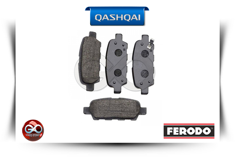 D4060-JA00A<br>ARKA DİSK FREN BALATASI <br>QASHQAI - J10E - Gümüş Otomotiv