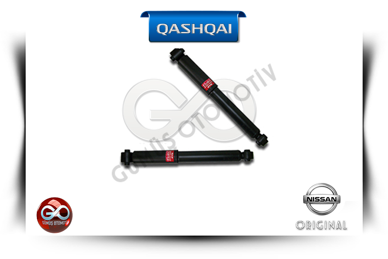 E6210-4EA2A<br>ARKA AMORTİSÖR<br>QASHQAI = J11E = HRA2DDT = 1200 cc = BENZİNLİ - Gümüş Otomotiv