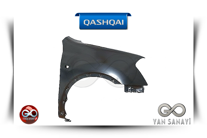 F3100-JD0M0<br>ÖN ÇAMURLUK "SAĞ -1.VERSİYON"<br>QASHQAI - J10E - Gümüş Otomotiv