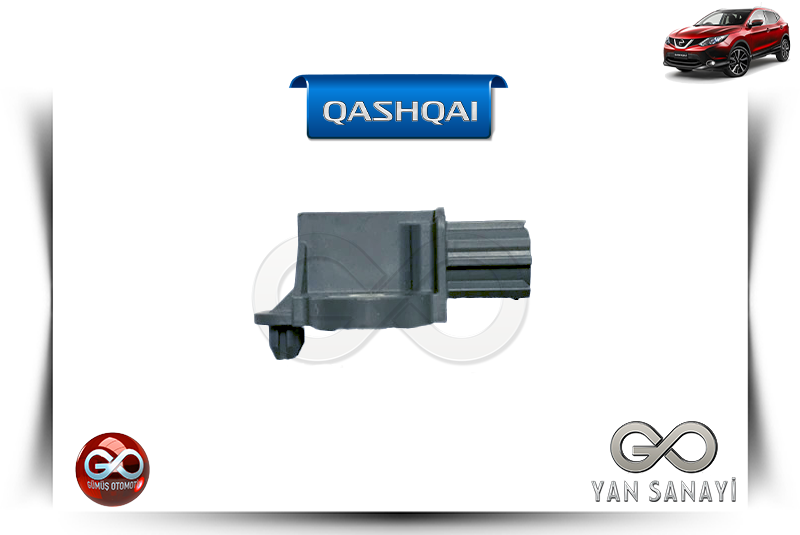 K8581-3RA0A<br> ÖN HAVA YASTIĞI SENSÖRÜ<br> QASHQAI - J11E - Gümüş Otomotiv