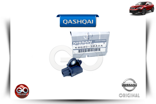 K8830-3RA0A<br> YAN HAVA YASTIĞI SENSÖRÜ<br> QASHQAI - J11E - Gümüş Otomotiv