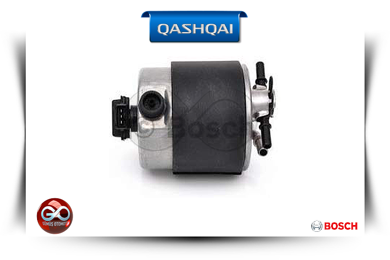 16400-JD52C<br>MAZOT FİLTRESİ "SENSÖRLÜ-EURO 5"<br>QASHQAI-J10E-K9K-1500 cc DİZEL - Gümüş Otomotiv