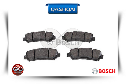 Fren balatası takımı, Bosch logolu koyu gri sürtünmeli dört parça