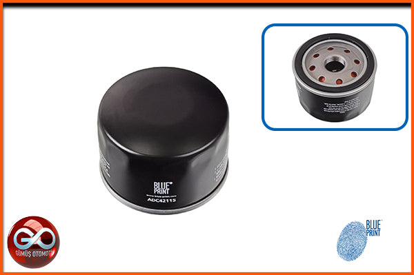 15208-00Q0H<br>YAĞ FİLTRESİ<br>QASHQAI-J10E-K9K-1500 cc DİZEL - Gümüş Otomotiv